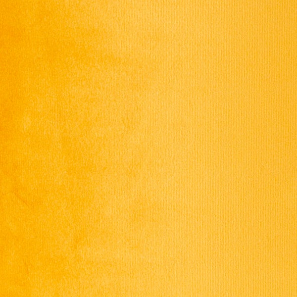 Velours Lampenschirm gelb 20/20/20 mit goldener Innenseite