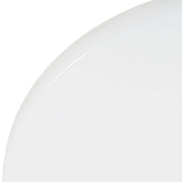 PRIOS LED Deckenleuchte Artin (Modern) in Weiß (1 flammig, ) - Lampe Deckenlampe Badezimmerleuchte