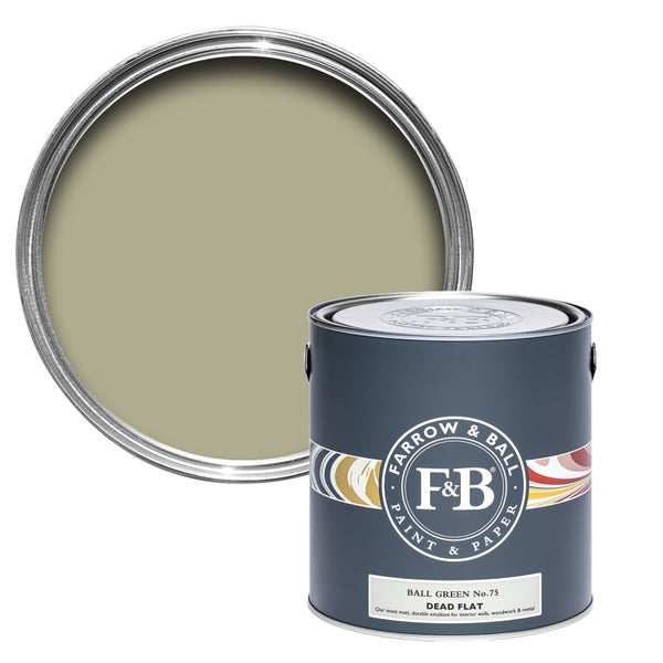 Farbdose Farrow & Ball Ball Green No. 75 Dead Flat
