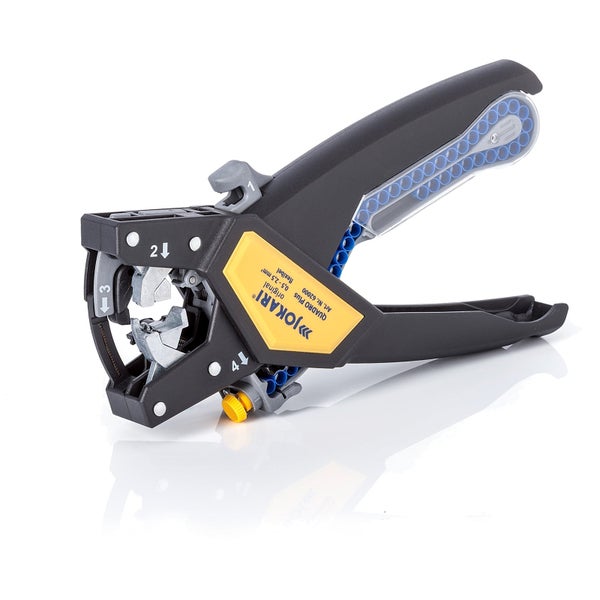 Jokari Quadro Plus Abisolierzange für Kabel mit einem Querschnitt von 0,5 bis 2,5 mm²