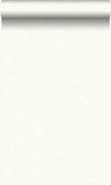 Origin Wallcoverings Tapete Uni Crême-Weiß - 53 cm x 10.05 m - 345940