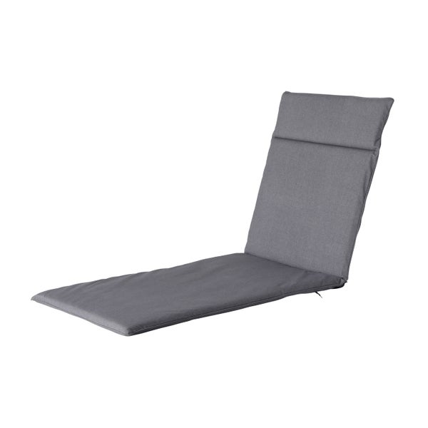 Liegenauflage Oxford grau - Ca. 190x60 cm