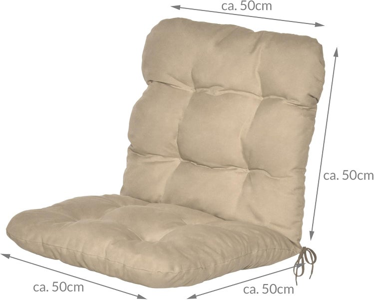 Beautissu Flair NL Niederlehner 100x50x8cm Natur (6tlg)