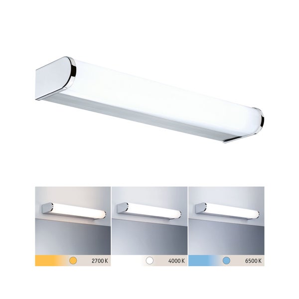 Selection Bathroom LED Wandleuchte Arneb IP44 White Switch 700lm 230V 6,5W Chrom