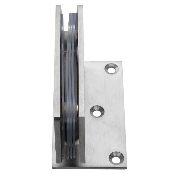 Wand Glasverbinder aus Metall zur Befestigung von Glasplatten mit drei Bohrlöchern