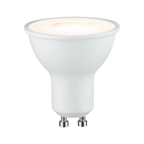 Standard 230V LED Reflektor GU10 750lm 8W 2700K dimmbar Weiß matt