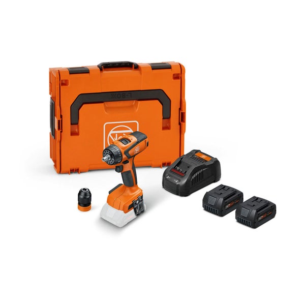 Fein Akku-Bohrschrauber Set mit L-Boxx, Ladegerät und Akkus