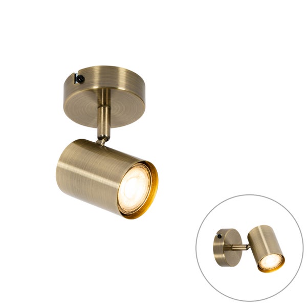 Spotleuchte aus Metall zur Deckenmontage