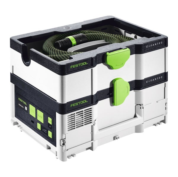 Festool CTMC SYS Akku Absaugmobil 36 V ( 2x 18 V ) Staubkl. M + 2x Akku 4,0 Ah + Ladegerät