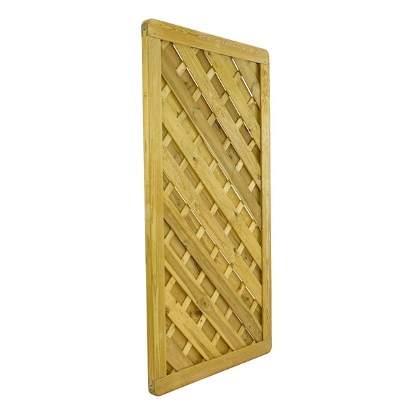 Holzspalier für den Garten