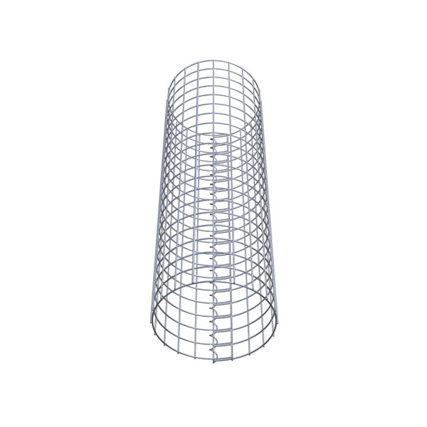 Gabionensäule Durchmesser 32 cm MW 5 x 5 cm rund - Höhe: 100 cm