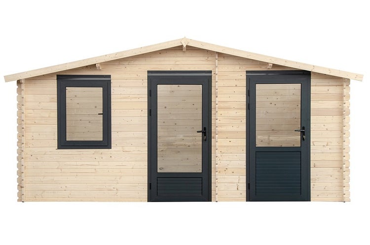 Gartenhaus, Gerätehaus 15m2 - 5x3m - 28mm