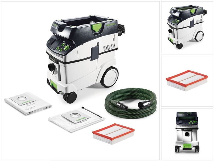 Festool CTM 36 E AC CLEANTEC Absaugmobil 36l Staubkl. M ( 574983 ) + 1x Extra Hauptfilter