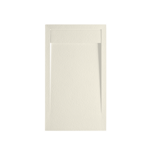 Rechteckige Duschwanne aus Mineralguss