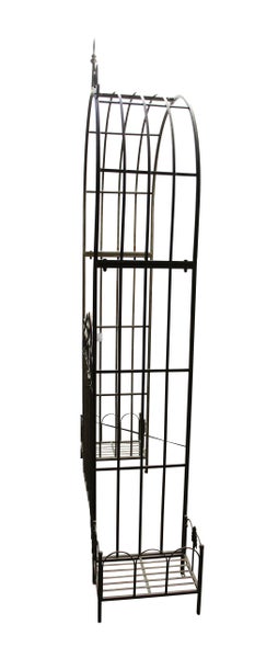 FRANK FLECHTWAREN | Rankbogen Antik, METALL, 166 x 42 x 250 cm, einfache Selbstmontage, Lieferung nur innerhalb von Deutschland möglich
