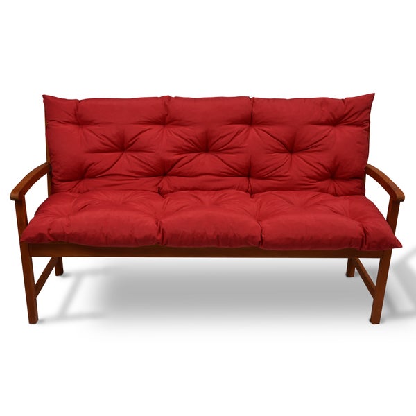 Beautissu Flair BR Bankauflage 120x50cm Rot