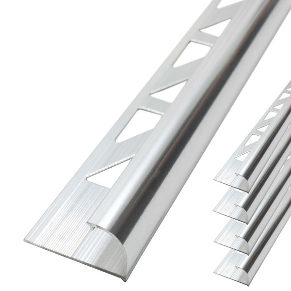 Viertelkreisprofil aus Aluminium für Fliesen