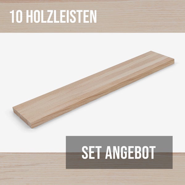 Holzleiste im Set Angebot