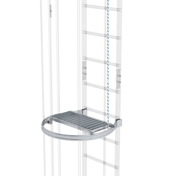 MUNK Zwischenplattform, klappbar Aluminium
