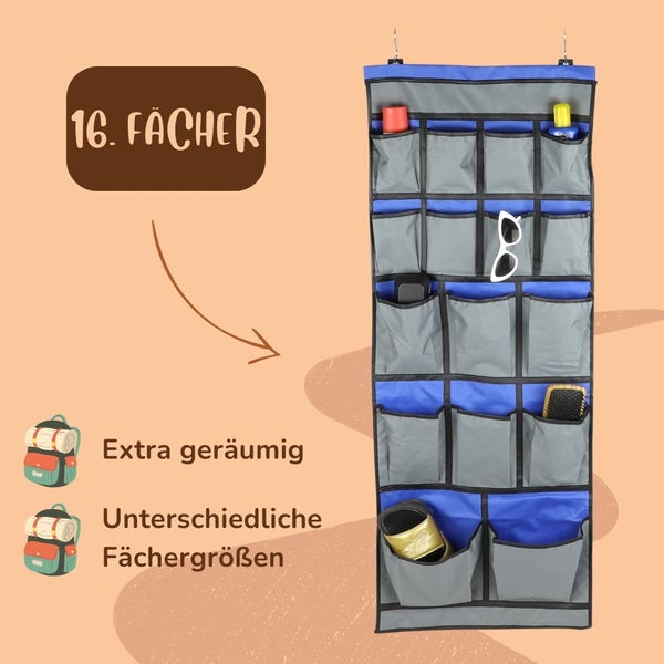 Wohnmobil Wohnwagen Camping Vorzelt Hängetasche Fächer Hängeorganizer Caravan LKW Organizer hängend Hängeregal Hängeaufbewahrung Tasche