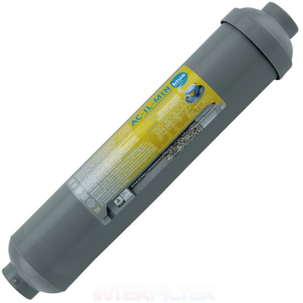 Mineralisierungskartusche AC-IL-MIN für Wasserfiltersysteme zur Anreicherung von Trinkwasser mit Mineralien.
