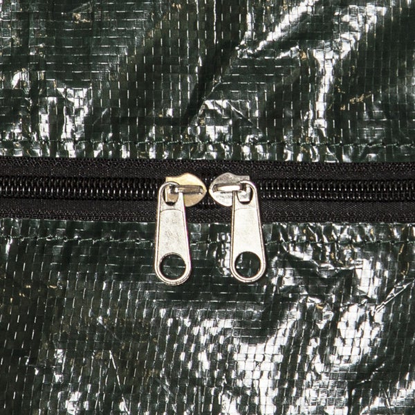 Runde Aufbewahrungstasche für Papiersterne oder andere Weihnachtsdeko, Kunststoff, grün, Ø 60cm, B 18cm