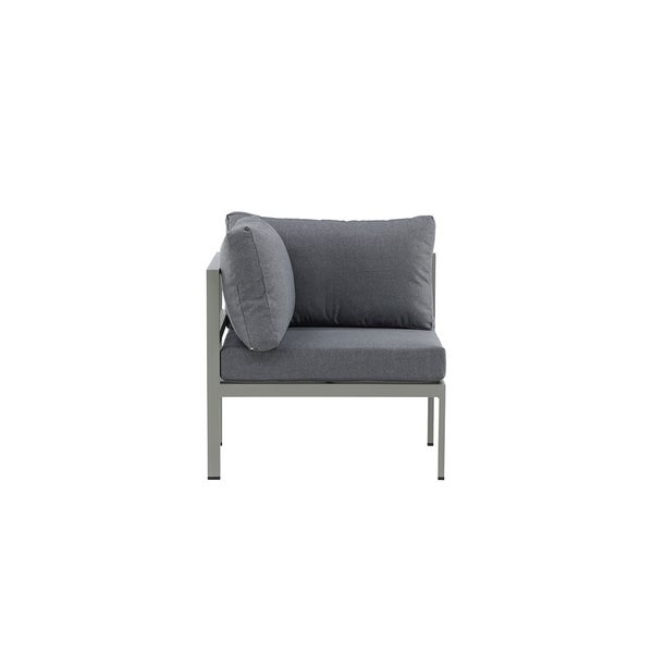 Copacabana Gartensofa Eckteil khaki. 74 X 74 X 65 cm