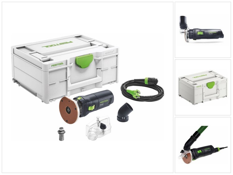 Festool OFK 500 Q-Plus R2 Kantenfräse 450 W + Abrundfräser + Systainer ( 576227 ) - Nachfolger von 574357