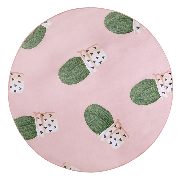 Kinderteppich ELDIVAN Rosa ø 120 cm