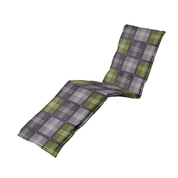 Liegenauflage Patchy Olive - Ca. 200x65 cm