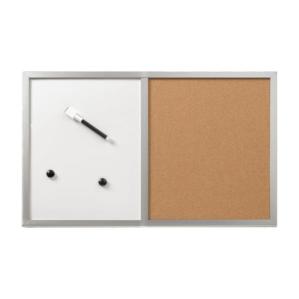 Herlitz Pinnwand und Magnettafel aus Kork 40 x 60 cm