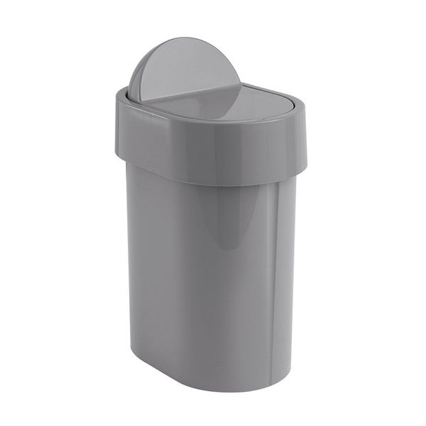 Mülleimer (4,8l) in Grau und aus Propylux | Iris