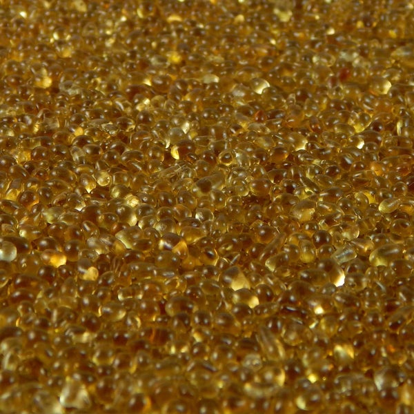 Terralith Glassteinteppich Vetro Giallo für 1 qm -innen-