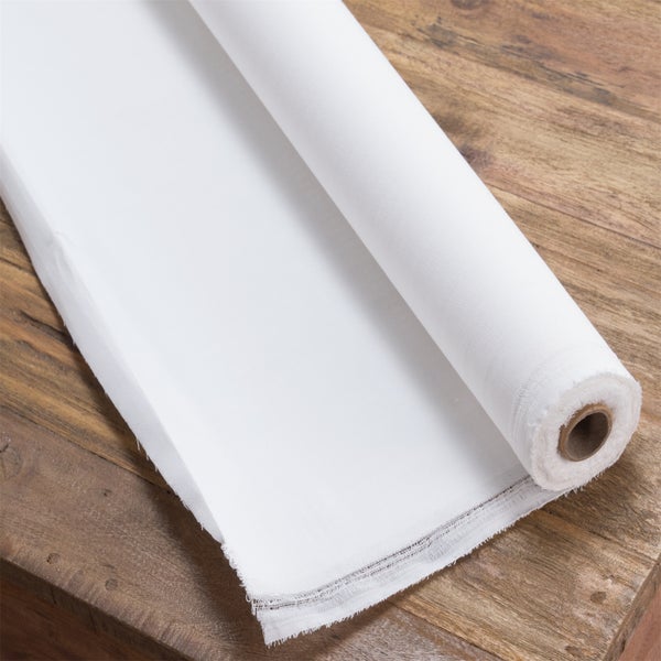 Leinwandrolle BK Premium 10x1,6 m, malfertig grundiert mit Gesso  weiß