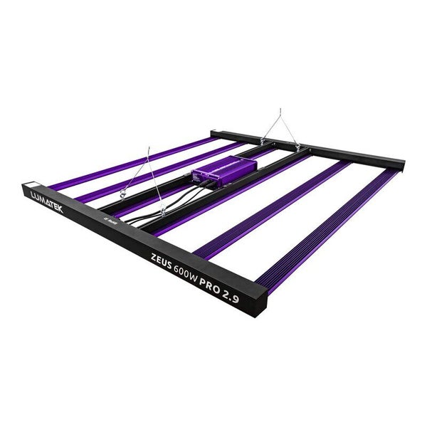 Lumatek ZEUS 600W PRO 3.1 LED Grow Lampe – Dimmbar, 3.1 µmol/J Wirkungsgrad, Vollspektrum Pflanzenlampe mit Osram LEDs – Für Wuchs & Blüte, energieeffizient & leistungsstark
