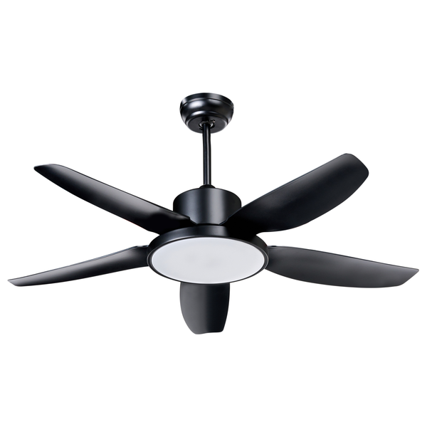 Deckenventilator mit fünf Flügeln und integrierter Beleuchtung