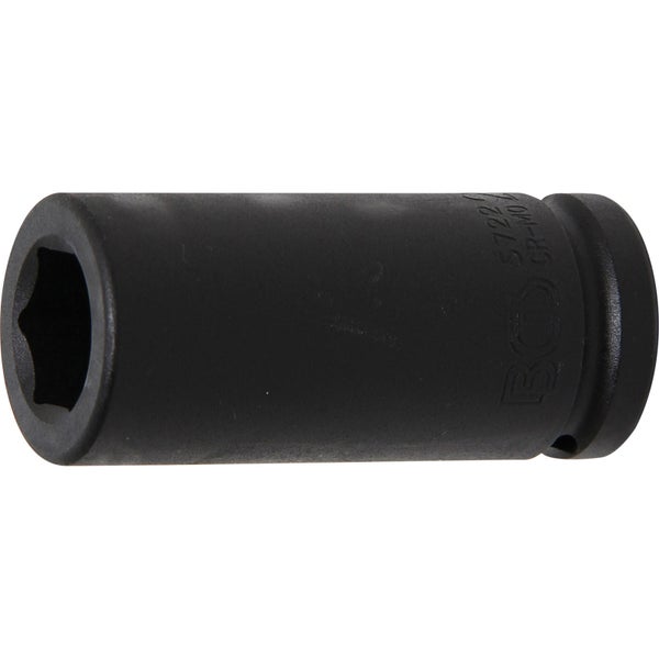 BGS Kraft-Steckschlüssel-Einsatz Sechskant tief Antrieb Innenvierkant 20 mm (3/4) SW 22 mm - 5722