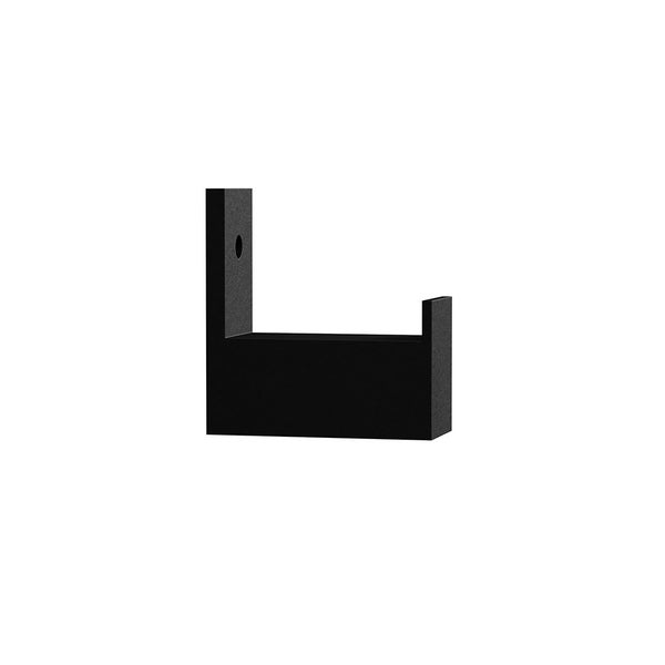 Nimes Haken schwarz. 3 X 6 X 8 cm