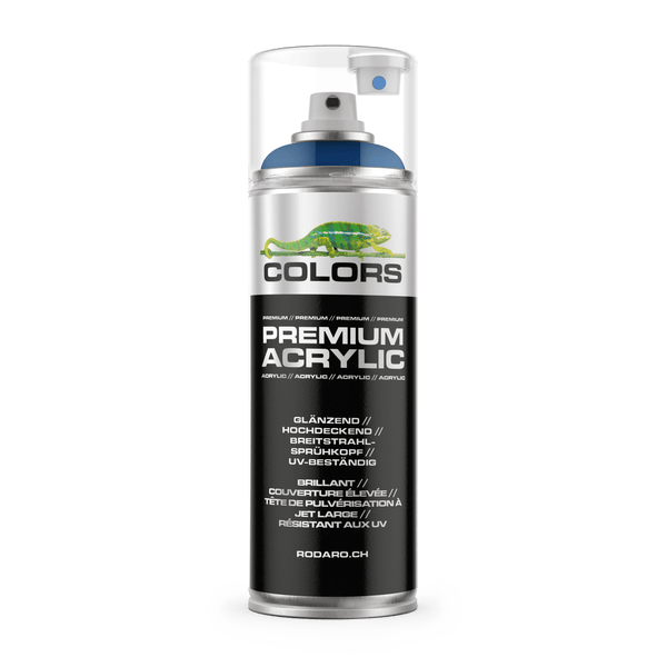 COLORS Premium Acrylic Sprühfarbe 400ml RAL 5010 Enzianblau Glanz