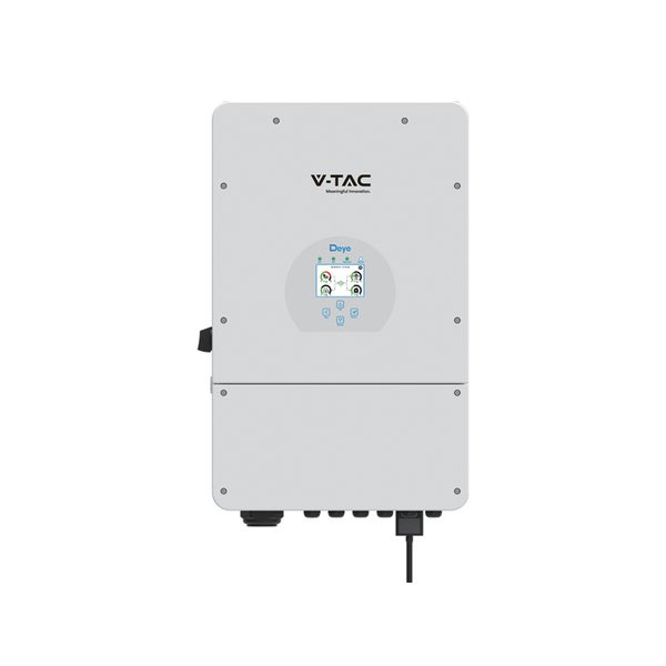 V-TAC SUN-8K-SG01LP1-EU - Solar-Wechselrichter 8kW - Einphasig - Hybrid - 5 Jahre - IP65