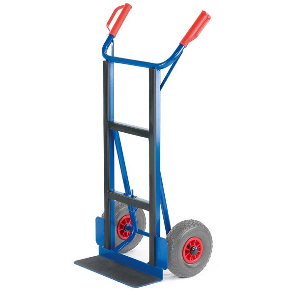 Rollcart Gerätekarre C-Profil mit Schaufelbreite 450mm Vollgummi