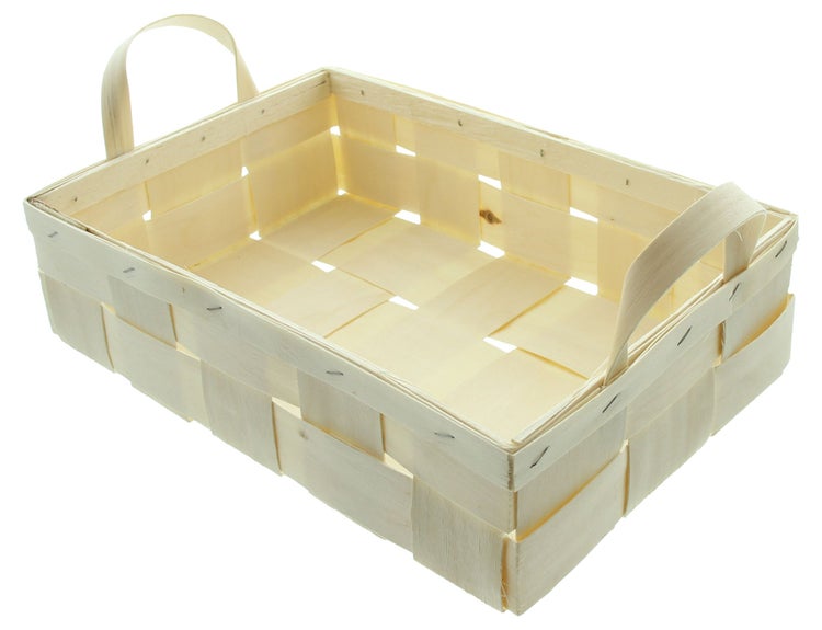 FRANK FLECHTWAREN | Schale Span, HOLZ, 34 x 23 x 9,5 cm