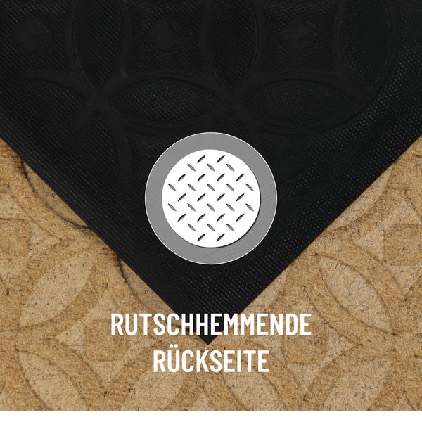 Fußmatte mit rutschhemmender Rückseite