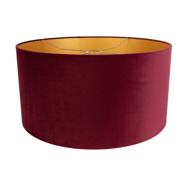 Lampenschirm aus Samt