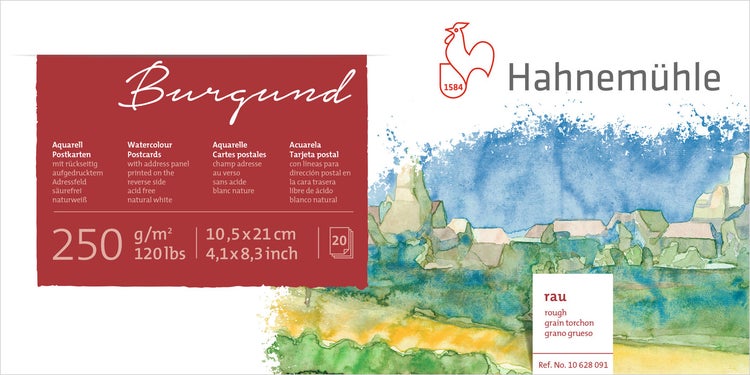 Hahnemühle Papier Burgund, 10,5 x 21,0, 250 g/m²