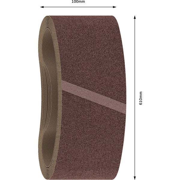 Schleifband, 100 mm x 610 mm