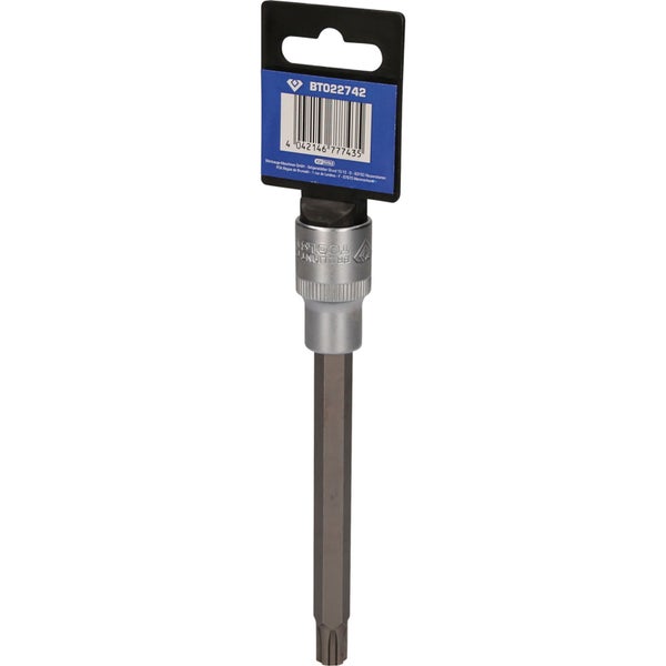 BRILLIANT TOOLS 1/2 RIBE-Bit-Stecknuss 140 mm lang M10 - BT022742