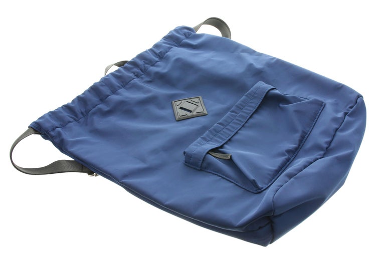 FRANK FLECHTWAREN | Beutelrucksack Blue, POLYESTER, ca. 44 x 44 x 15 cm