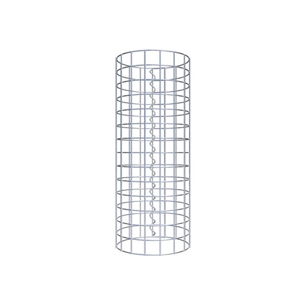 Gabionensäule Durchmesser 27 cm MW 5 x 5 cm rund - Höhe: 70 cm