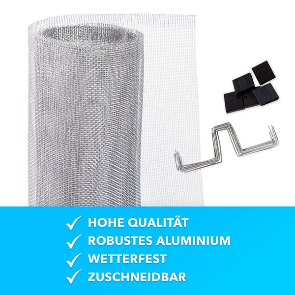 FLOORDIREKT Lichtschachtabdeckung - Schutzgitter für Kellerschächte - Individuell zuschneidbar - 120 x 60 cm